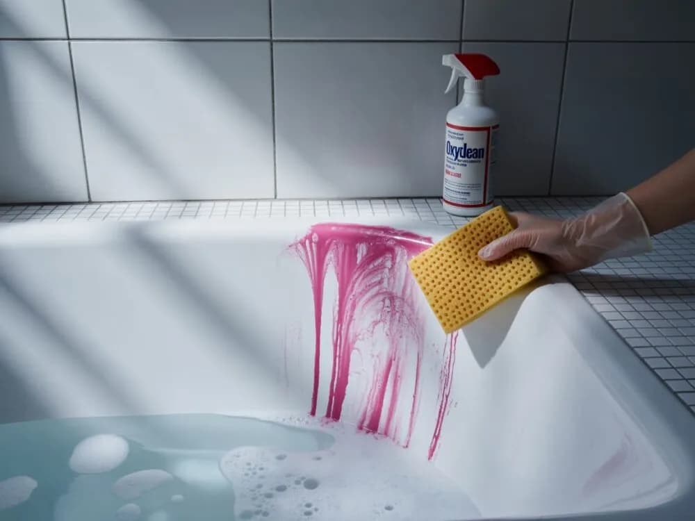 Skuteczne sposoby na to, czym zmyć farbę do włosów z umywalki